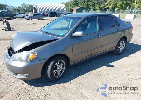 2008 Toyota Corolla Le из США, поврежденный, VIN 2T1BR32E28C913059